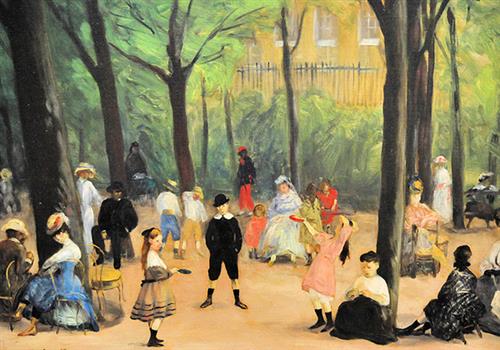 Luxembourg Gardens William Glackens 